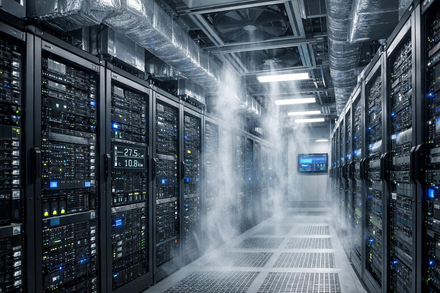 Охлаждение AI-ЦОД и высокоплотных стоек