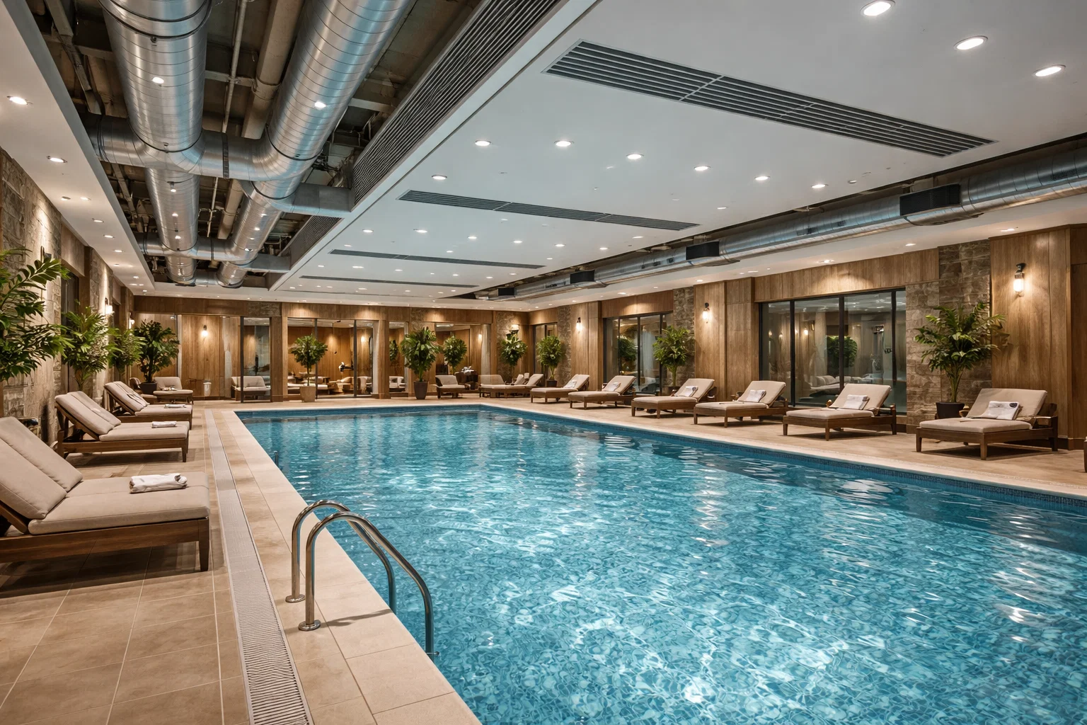 HVAC для бассейнов: осушение и вентиляция