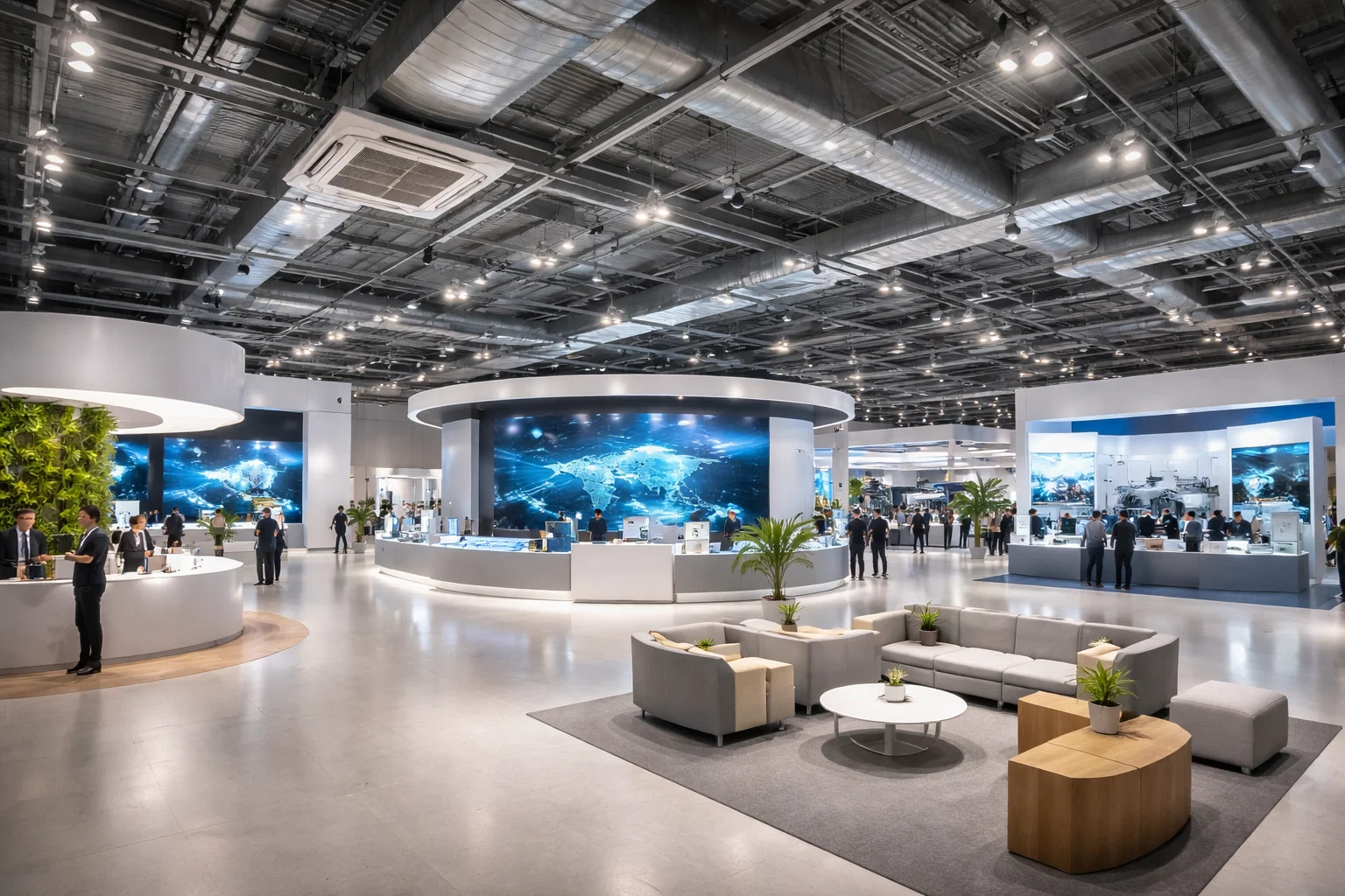 HVAC для выставочных павильонов и больших залов