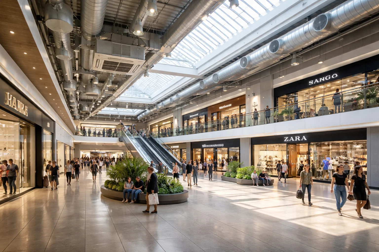 HVAC для торговых залов, магазинов и ТРЦ