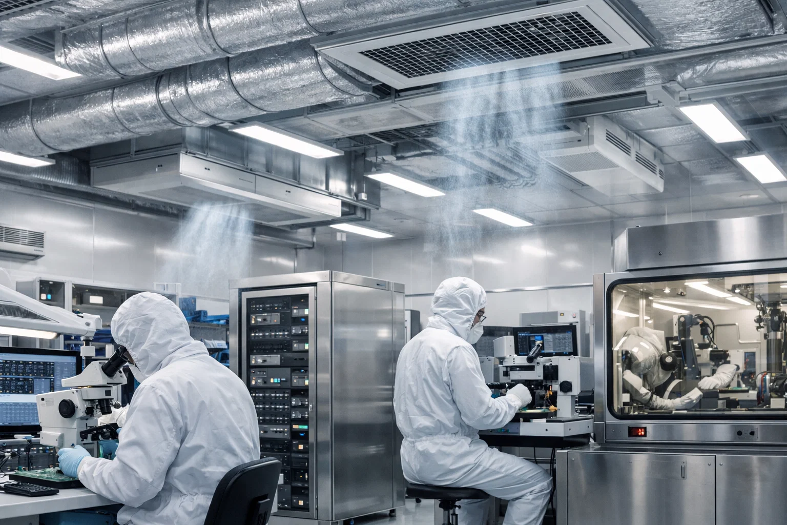 HVAC для электронных и приборостроительных производств: точный микроклимат и защита чувствительных процессов