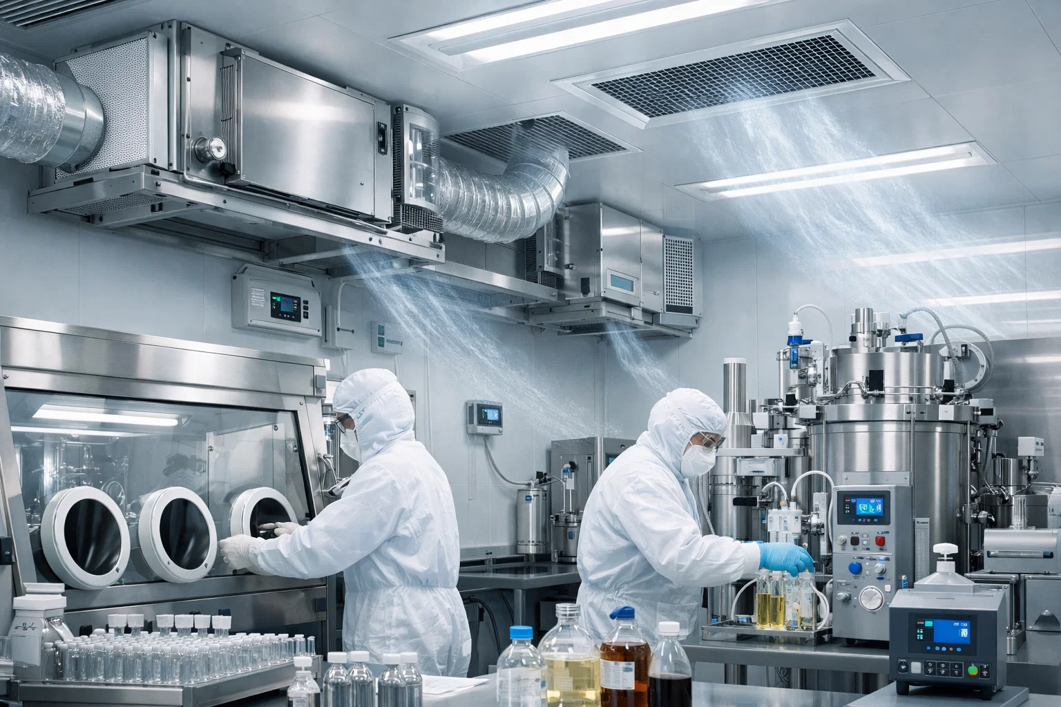 Климатические системы для фармацевтики и биотехнологий: что важно для чистоты воздуха и стабильности процесса