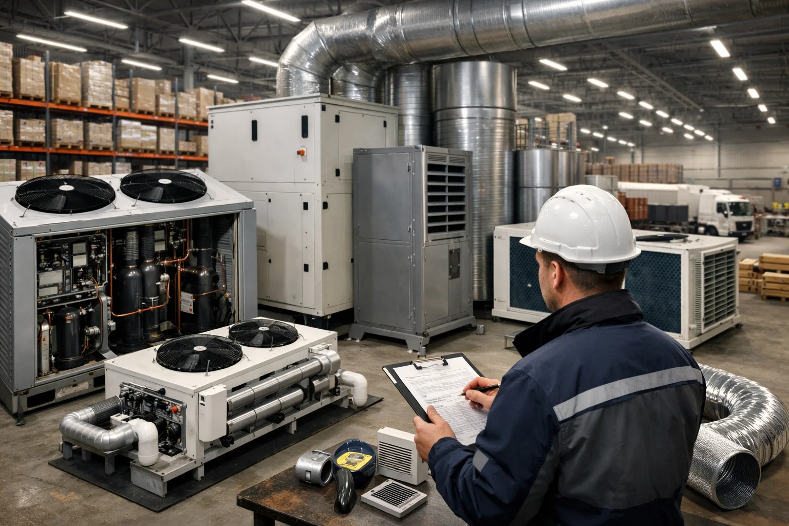 Как выбрать HVAC для промышленности, складских помещений и логистических комплексов
