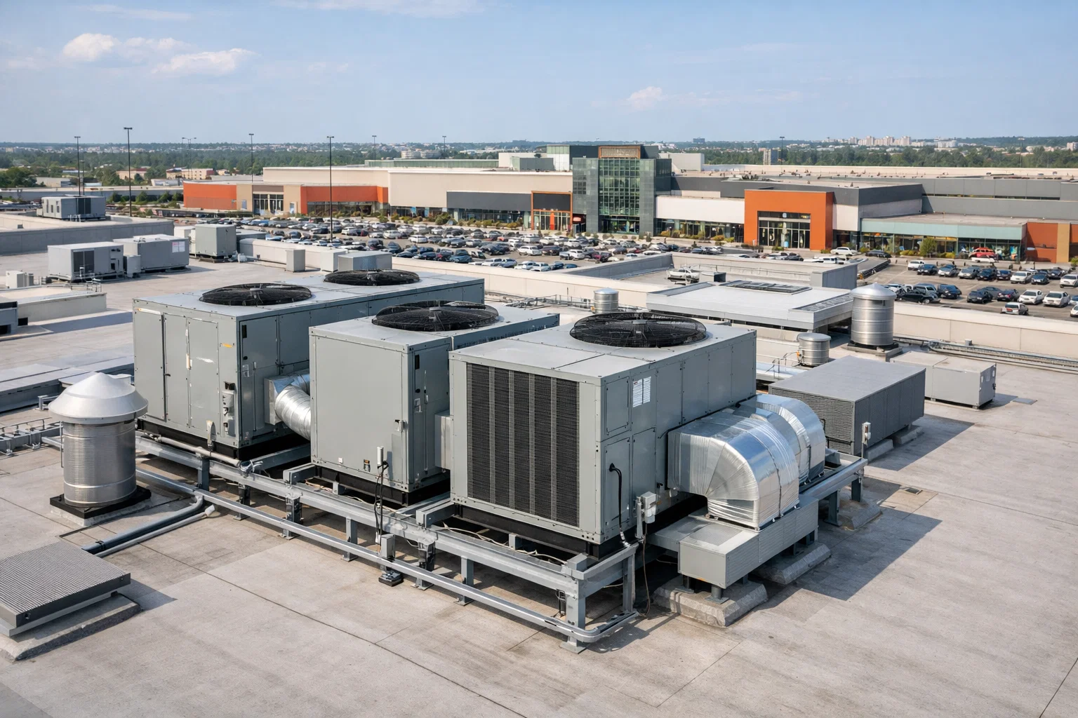 Руфтопы для магазинов и торговых центров: когда крышные кондиционеры действительно выгодны