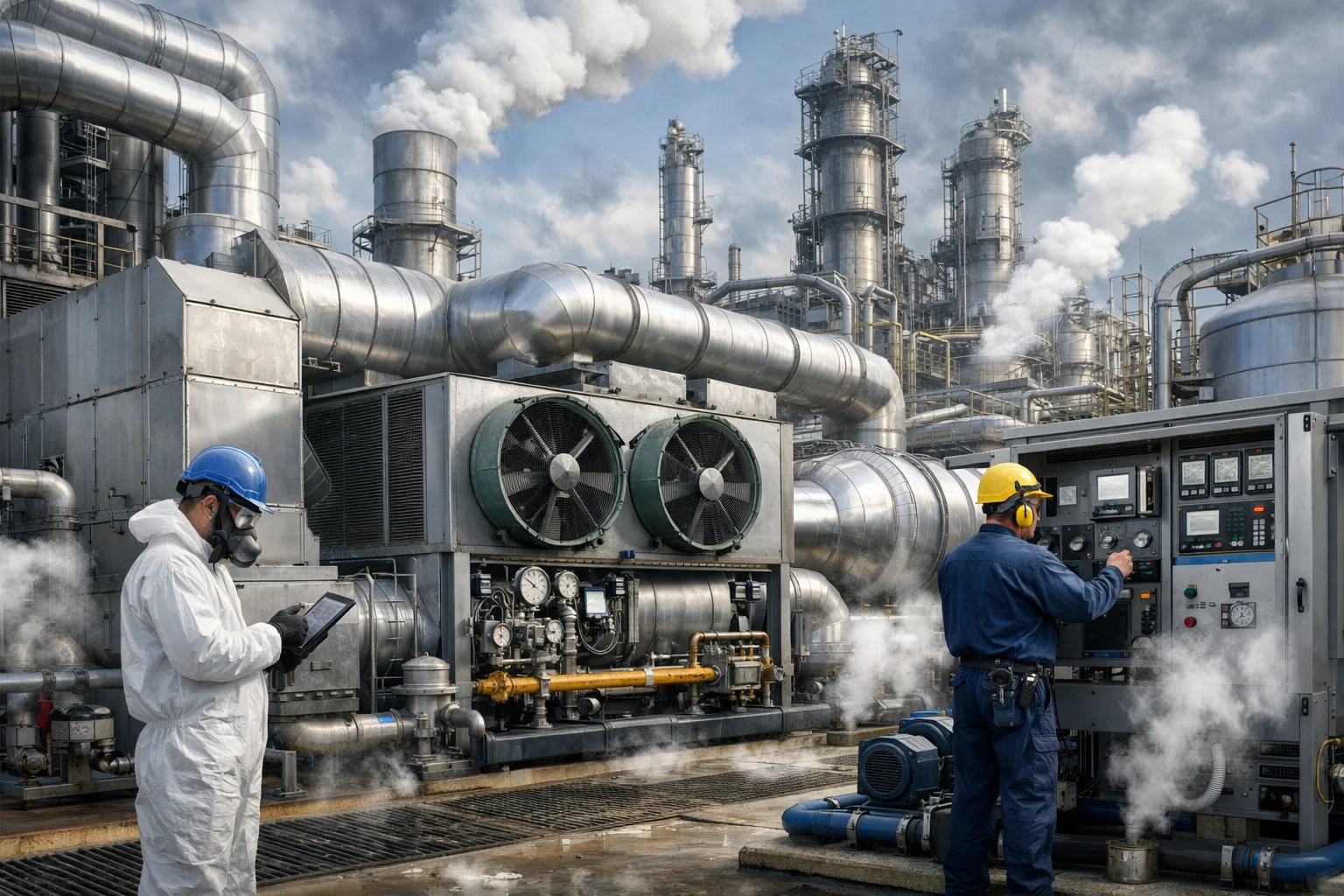 HVAC для химической промышленности: как обеспечить безопасность, вентиляцию и стабильные режимы