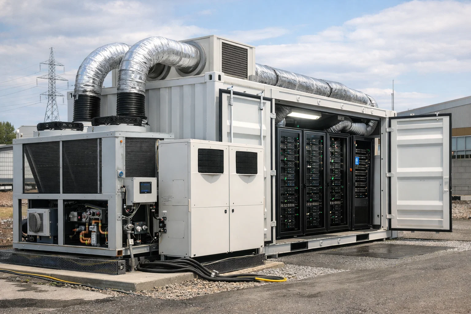 Контейнерный ЦОД и его микроклимат: как подобрать HVAC-систему для стабильной ИТ-нагрузки 24/7