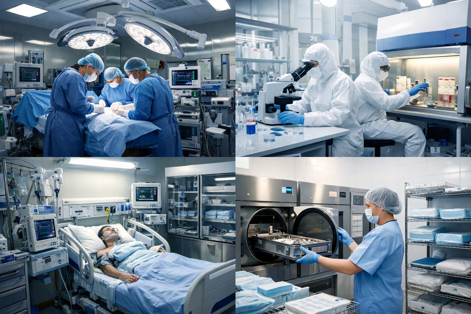 Микроклимат в критически важных медицинских и лабораторных зонах: от операционных до стерилизационных помещений