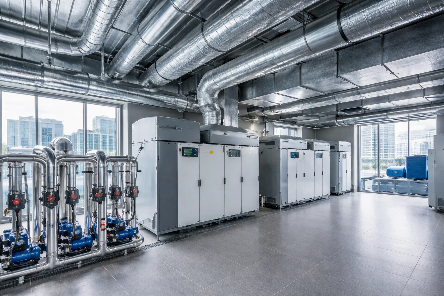 Инженерный подбор HVAC для бизнес-центра