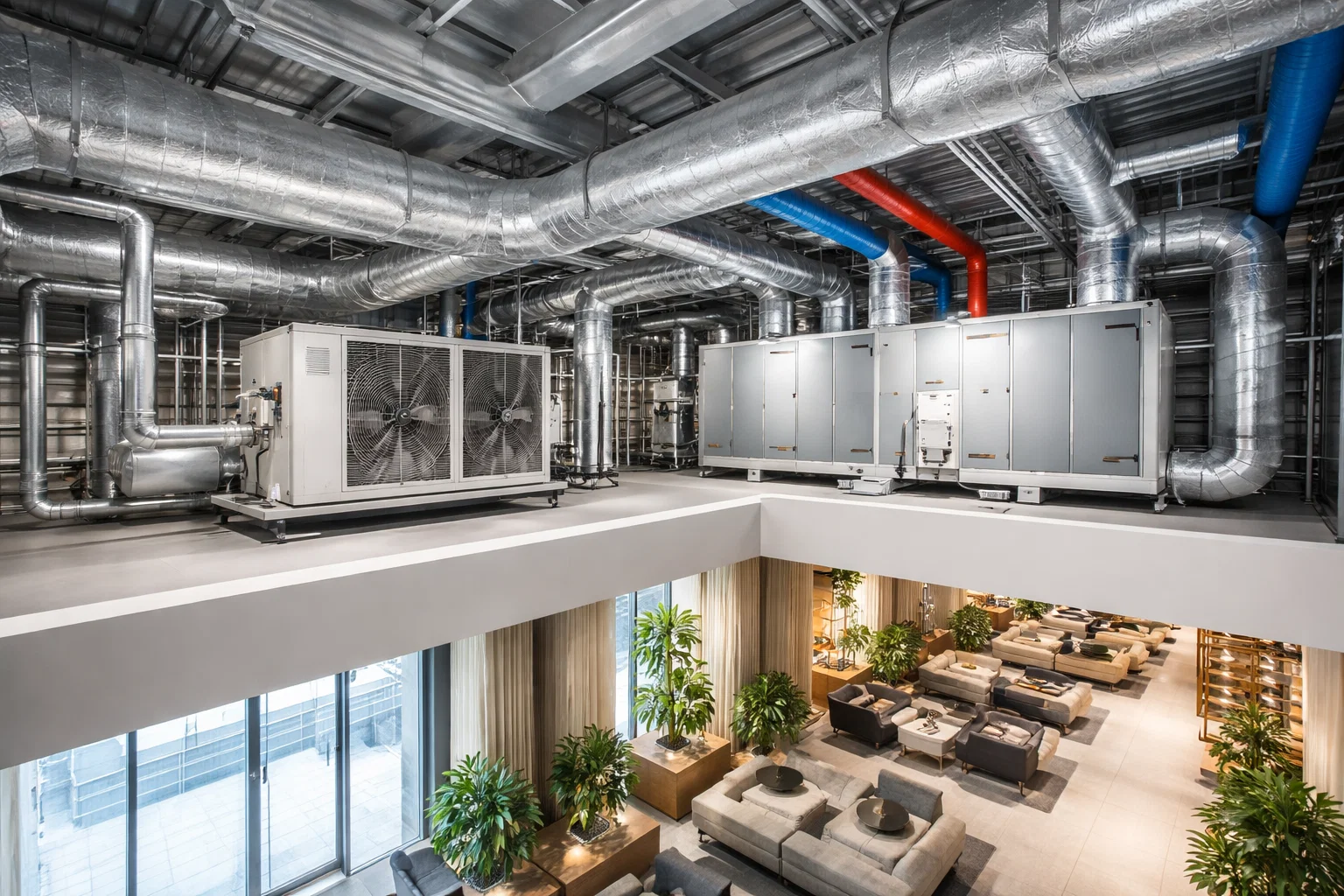 Инженерный подбор HVAC для гостиницы