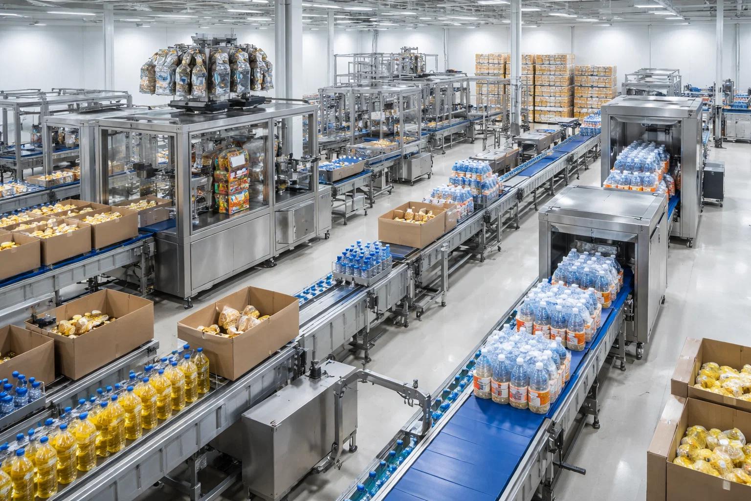 Упаковочные и фасовочные линии