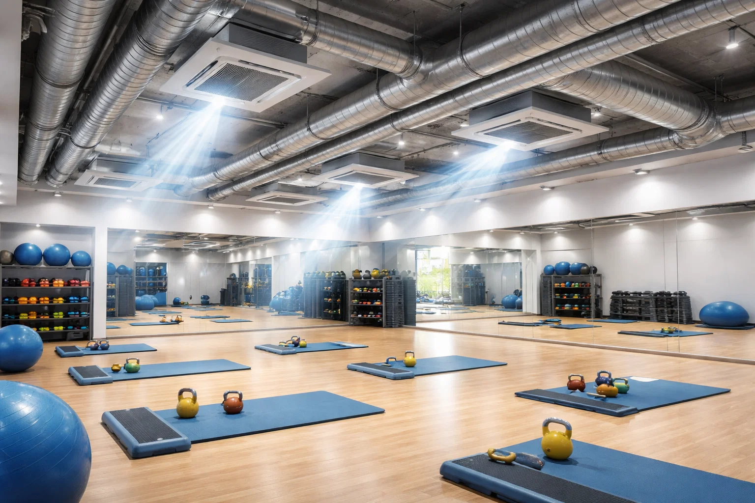 Инженерный подбор HVAC для зала групповых программ