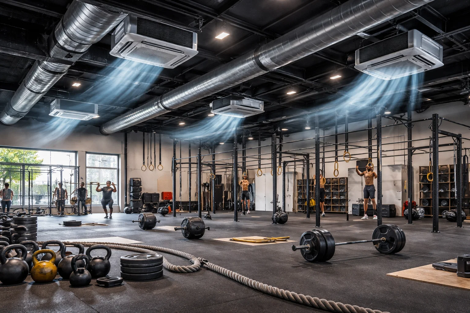 Инженерный подбор HVAC для кроссфит и функциональной зоны