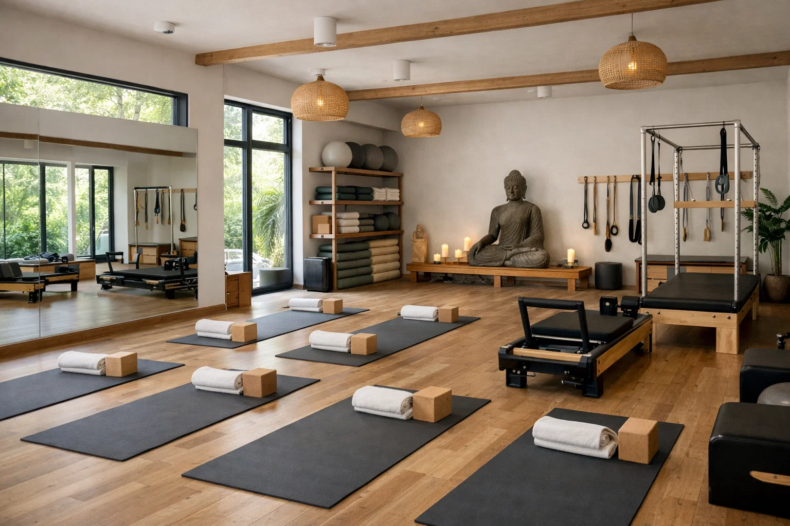 Йога- и пилатес-студии