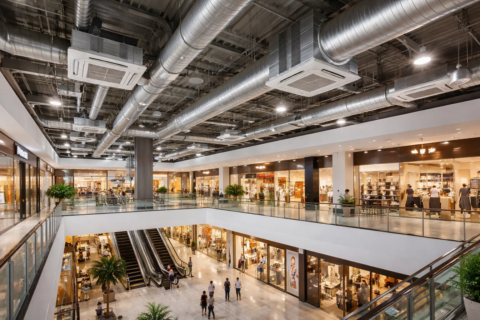 Инженерный подбор HVAC для ТРЦ